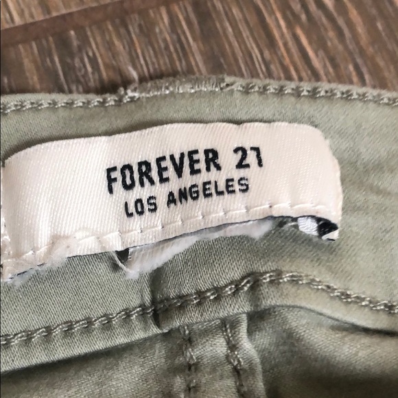 Green jeggings - Picture 2 of 2